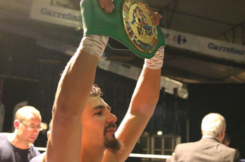 JORDY WEISS CHAMPION WBC MÉDITERRANNÉE !