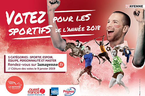 Votez Jordy Weiss pour la 14ème édition des Sportifs mayennais de l’année !